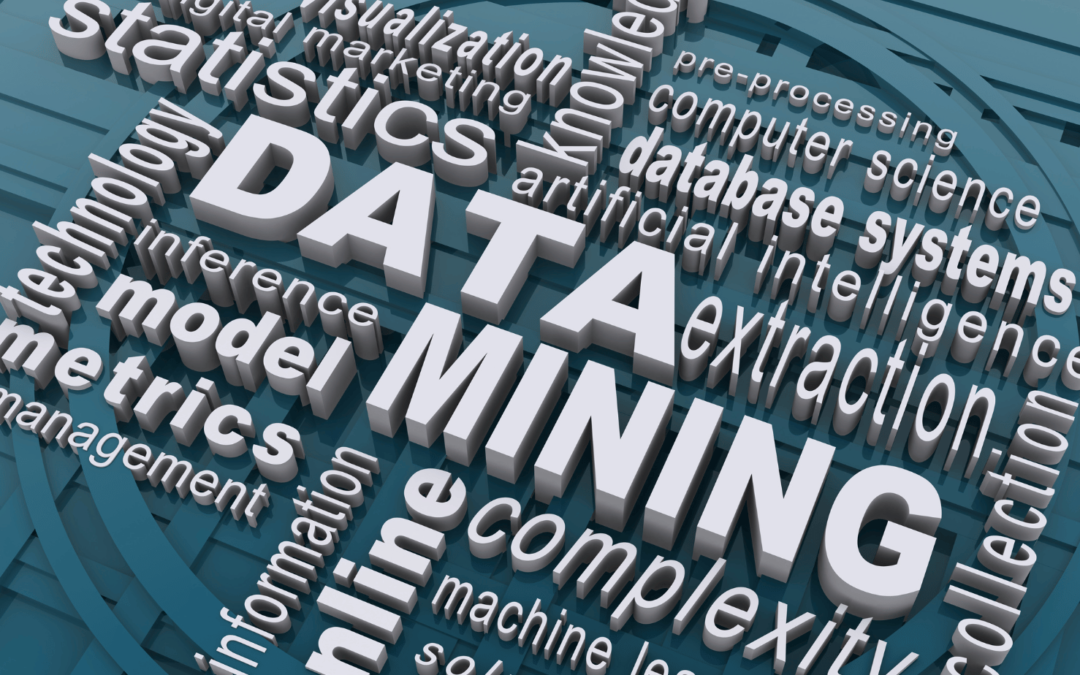 data mining graphic in words